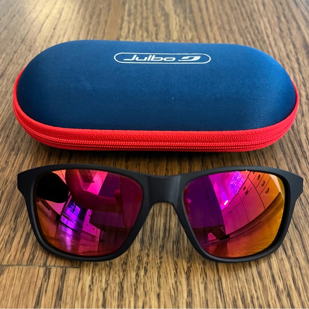 Julbo Cruiser Junior Kids Sunglasses Ages 8-12 Pink Mirrored